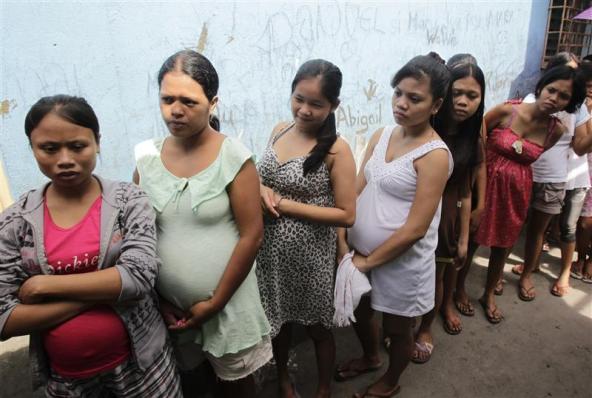 Philippines pregnancy rates
