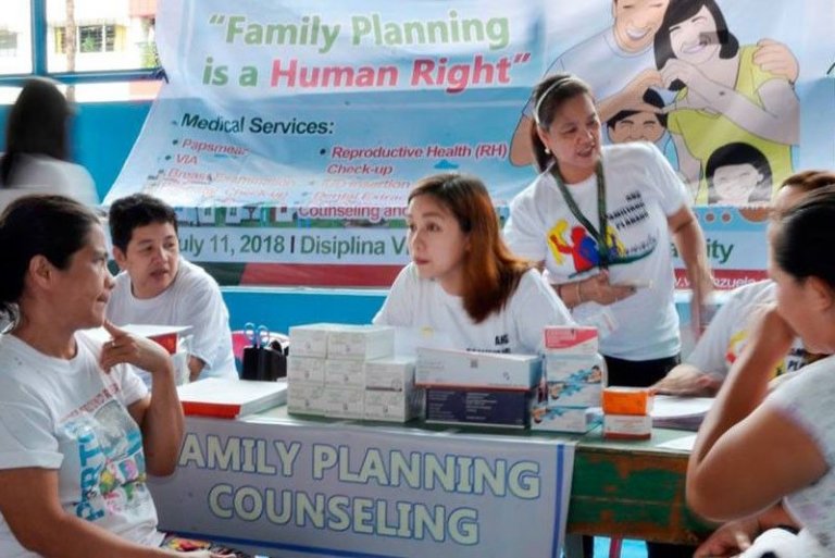 PopCom family planning pandemic