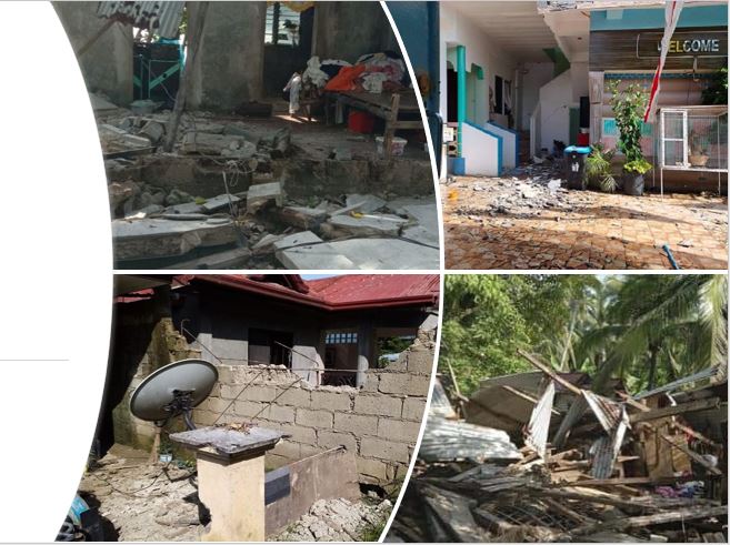 Retired cop dies, 10 slightly injured in Masbate earthquake