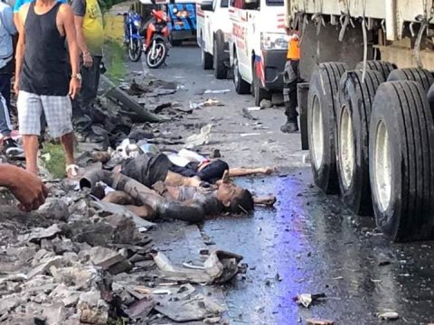 Cardona Rizal road accident