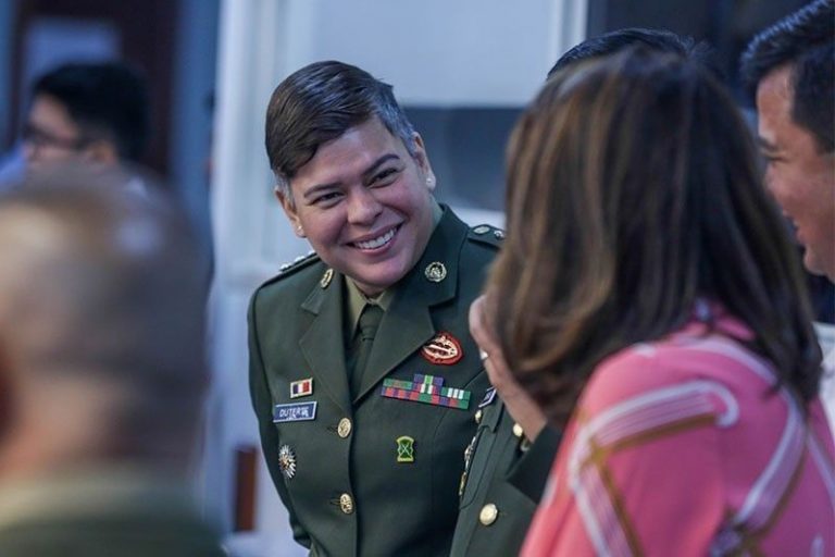 Sara Duterte eyes leading national defense department