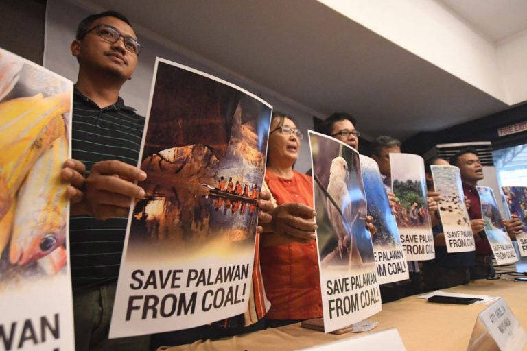 Save Palawan from coal, environmental groups urge