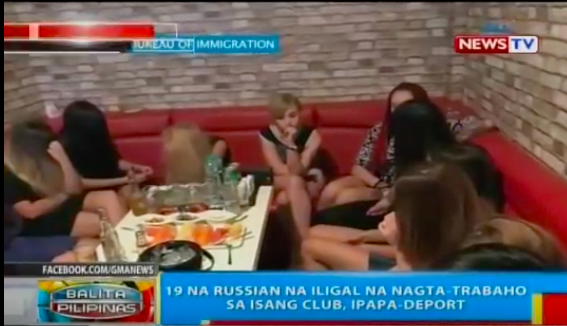 Russian women working as 'bar girls' arrested at Angeles City club | PLN  Media