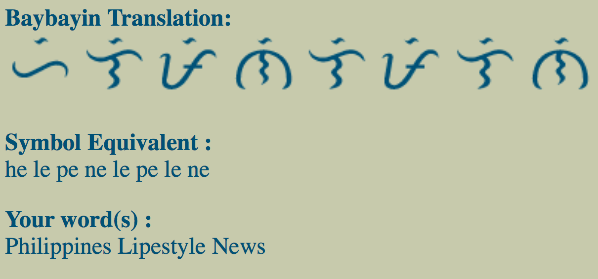 Baybayin