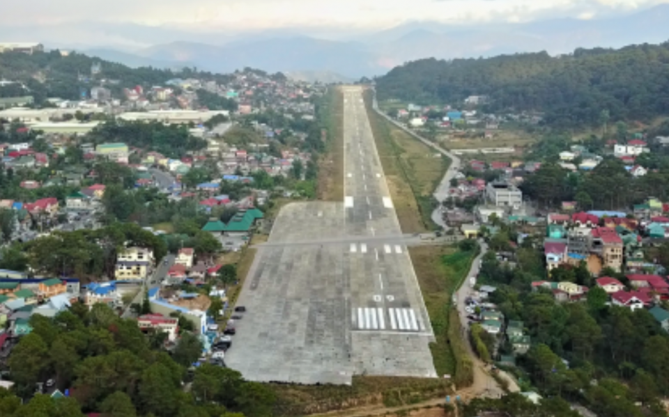 new manila airport and Baguio