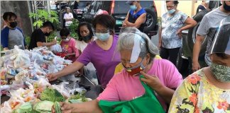 Seafarers in Liliw, Laguna build community pantry