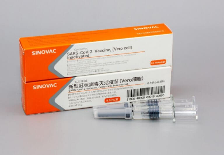 500,000 doses of Sinovac vaccine arrived amid decreasing supply