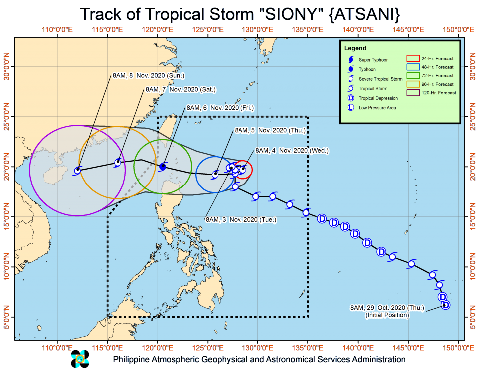 Siony To Bring Rains Over Extremer Northern Luzon | PLN Media