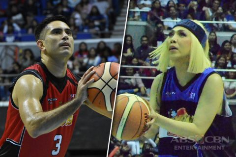 Gerald and Daniel's Red Team beats Vice Ganda's Blue Team during ABS-CBN All-Star Games 2019