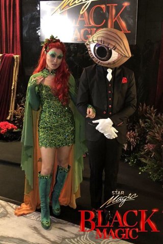 Star Magic Black Magic 2019 best costume Poison Ivy, The Eye