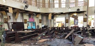 suicide bomber in sulu
