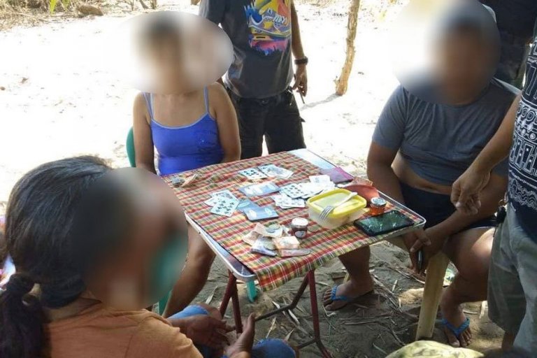 Suspects arrested for using gov't cash aid in gambling