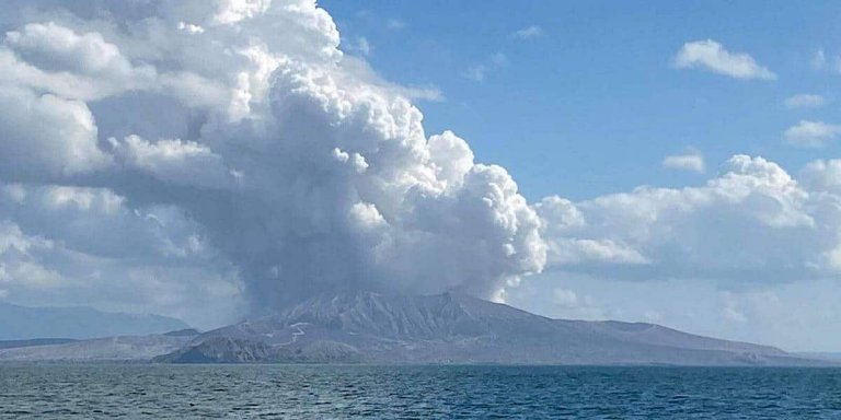 Taal Volcano eruption affects over 7,000 - NDRRMC