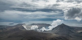 Taal Volcano records 2 phreatomagmatic bursts