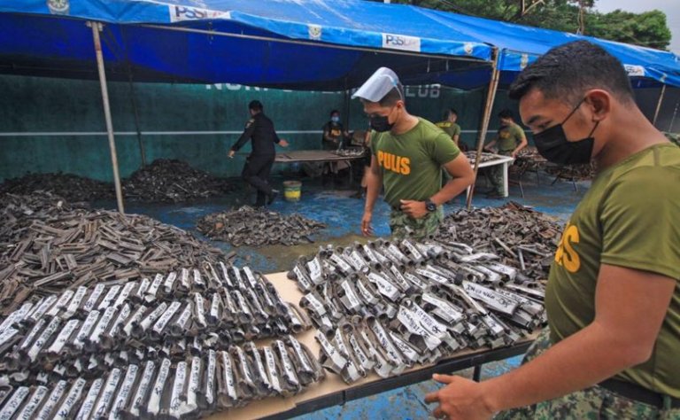Thousands of firearms seized in Bulacan - PNP