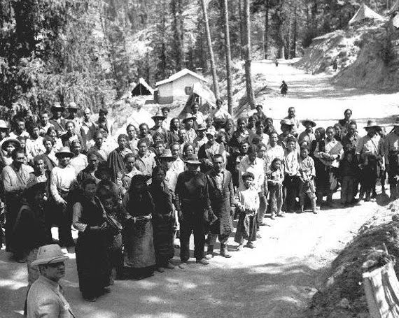 Tibetan Refugees in Dharamshala 1965