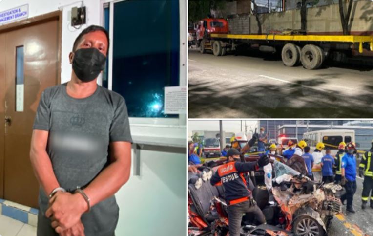 Truck driver involved in collision in Pasig surrenders