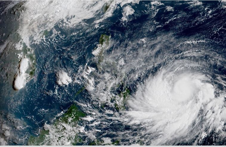 Typhoon Bising continues to rapidly intensify