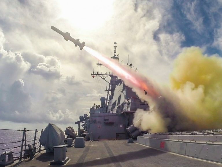 US Navy Harpoon Missle Launcher