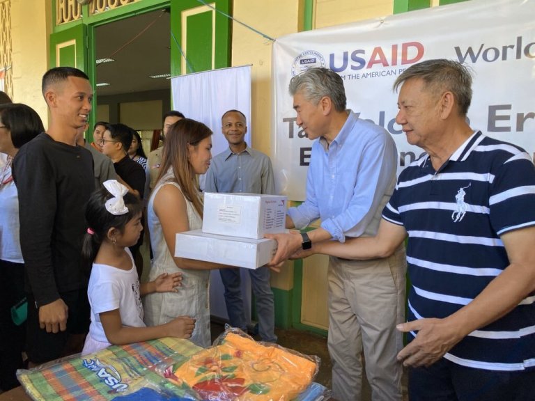 US to give $100K for Taal Volcano eruption victims