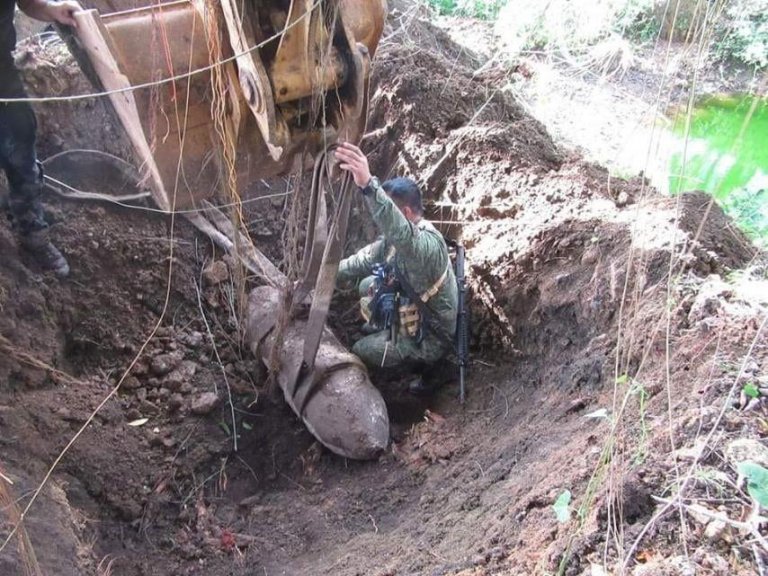 Vintage bomb weighing 1,000 pounds recovered in Basilan