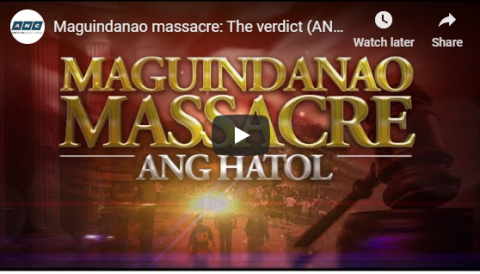 Watch Maguindanao Ampatuan live coverage