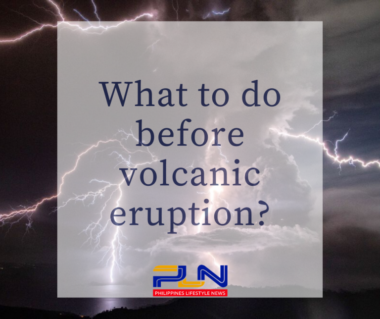 What to do before volcanic eruption