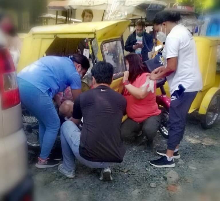 Woman gives birth in tricycle while waiting for swab test results