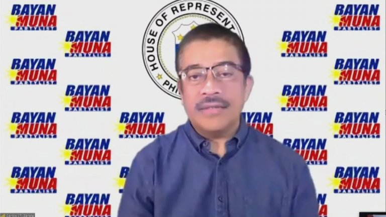 Zarate accuses Duterte of 'sleeping' on Bayanihan 3