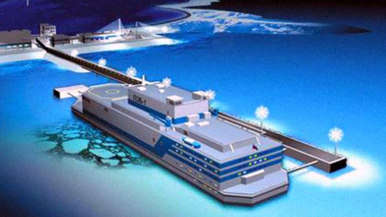 floating nuclear power plant China