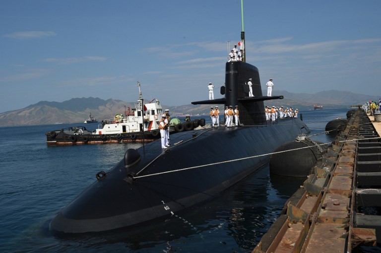 japan sub in subic bay