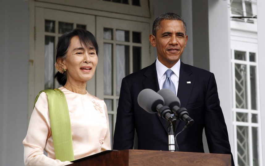 obama, US sanctions on myanmar, 