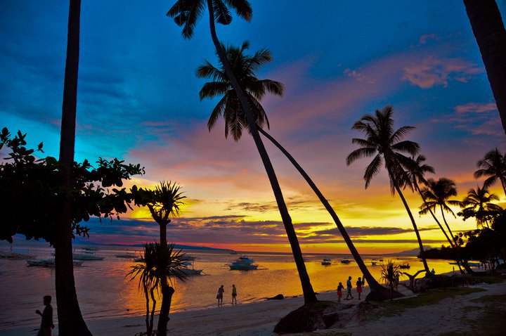 panglao island bohol sunset
