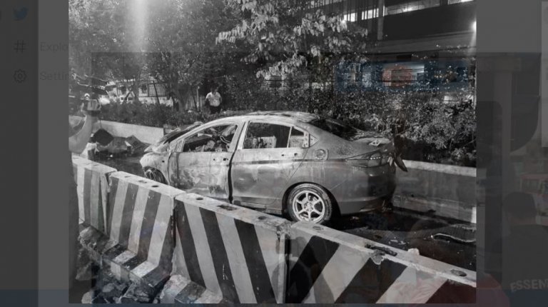 philippine air force edsa concrete barrier accident