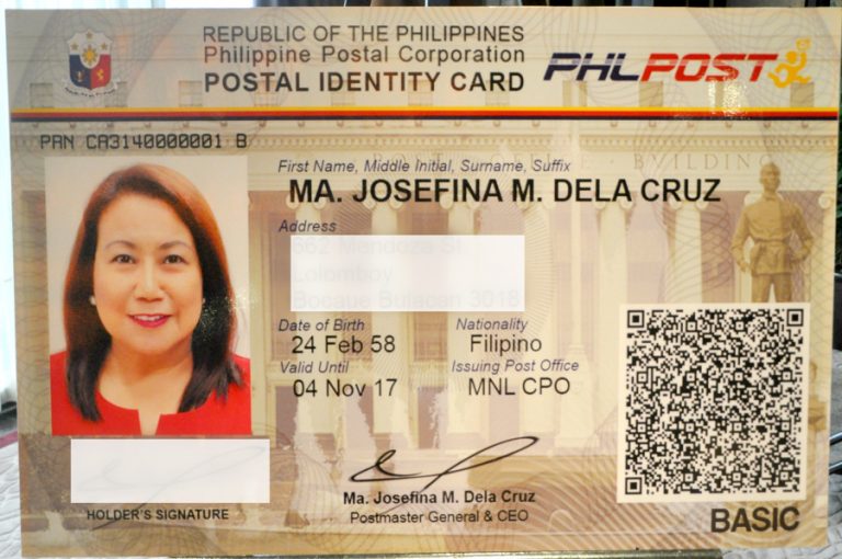 postal id