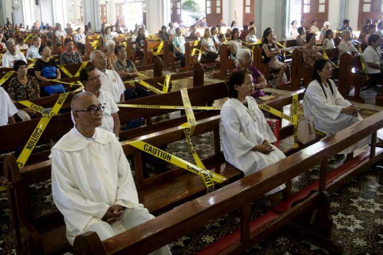 religious gatherings still not allowed in GCQ areas-Palace