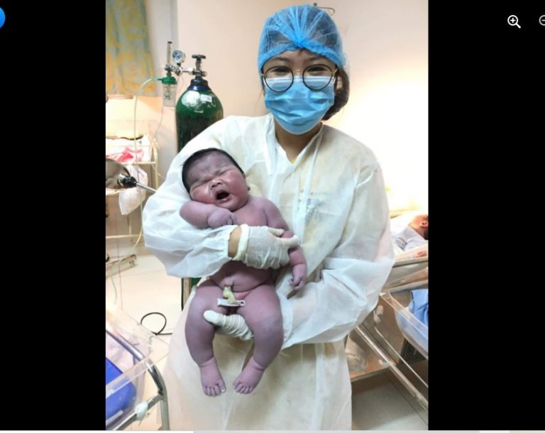 Baby weighing over 11 lbs. born in Tarlac