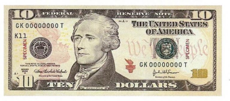 ten dollar bill american