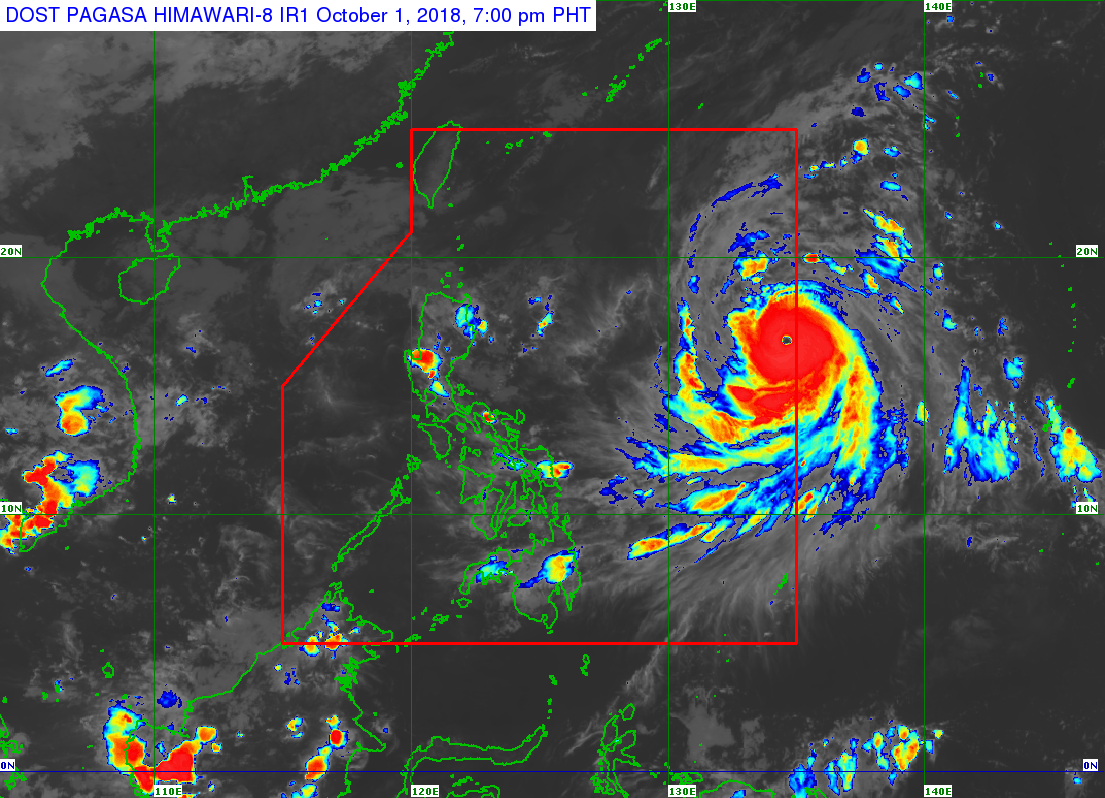 Typhoon Queenie intensifies as it enters Philippine Area of