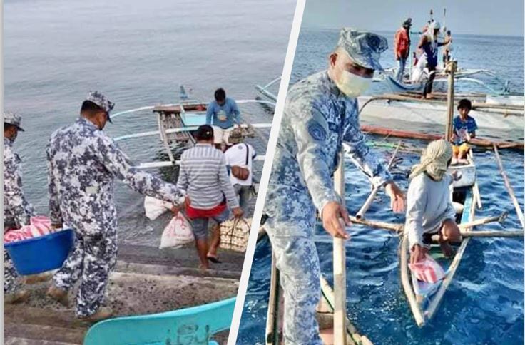 ‘Floating community pantry’ launched in middle of sea in CamSur